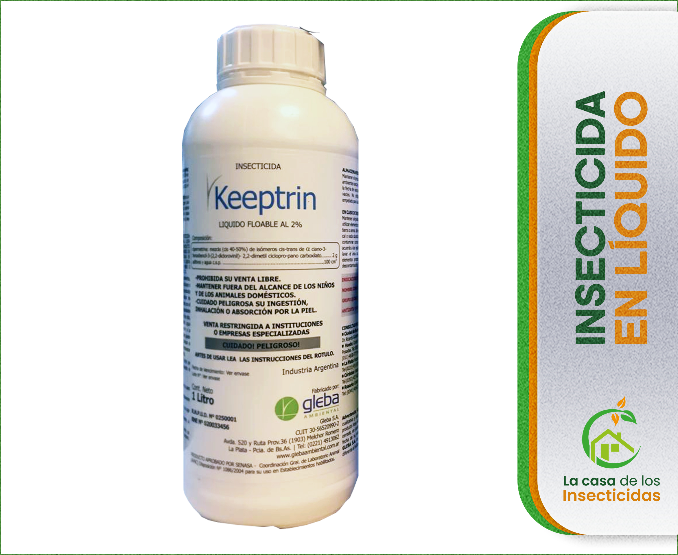 Keeptrin insecticida floable fumigacion